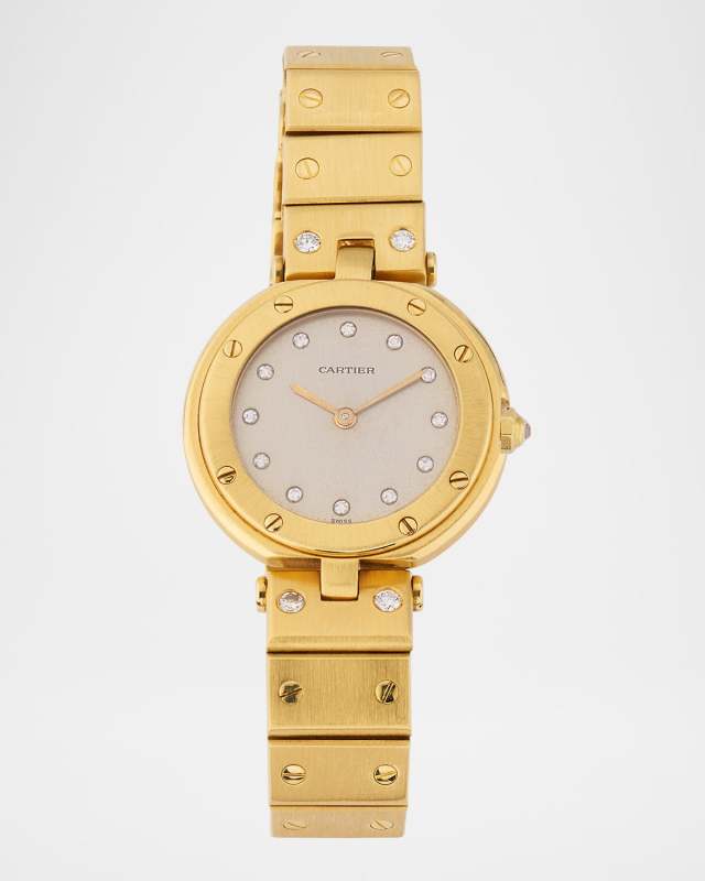 Cartier Santos Vendome Ronde 32mm Vintage 2000s Watch